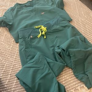 Figs Scrub Set MARINE